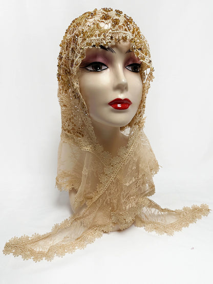 Latest High Quality Muslim Women Prayer Hat Lace Dubai Turban Cap Ready to Wear Hat Prayer Islam Saudi Arabia Lace Hijab