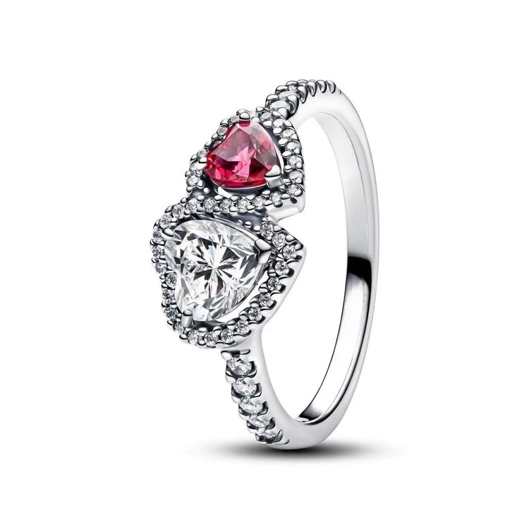 Luxury Original 925 Sterling Silver Heart Bow Pearl Flower Four Leaf Clover Ring fit Women's Fine Jewelry Valentine's Day Gifts