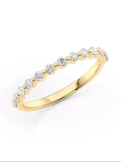 925 Sterling Silver Simplicity Classic Zircon Bead Ring For Women Engagement Wedding Luxury Fashion High Quality Fine Jewelry