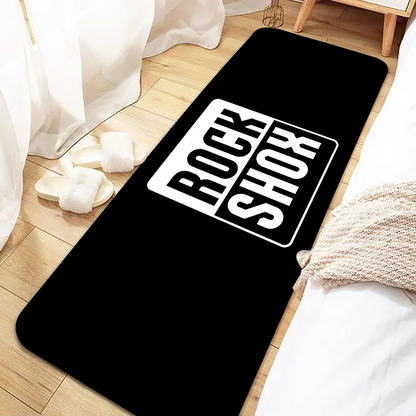 Rock Shox Mountain Bike Door Mat Entrance Non-slip Washable Kitchen Carpet Living Room Hallway Rugs Bathroom Bath Door Mats