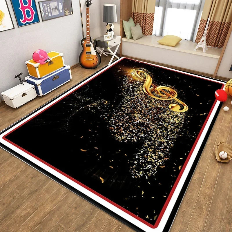 Vintage Sound Absorbing Stage Carpet Mat Rugs for Soundproofing Bass Drums Snare Electronic Jazz Musical Floo