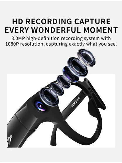 2026 Smart Glasses 8 Megapixel HD Supports Live Broadcast Shooting And Recording Audio And Video Call Translation Smart Glasses