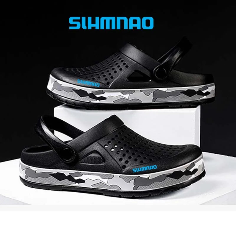 Summer Outdoor Beach Casual Sandals, Lightweight and Breathable Household Shoes, Anti Slip and Breathable Fishing Slippers