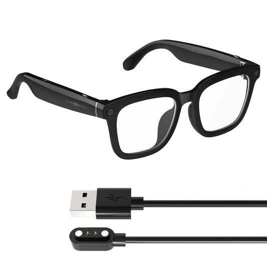 Smart AI Glasses with 8MP HD Camera, 1080P Video, Bluetooth/Wi-Fi, Voice Control & AI Recognition – Lightweight Hands-Free Glas