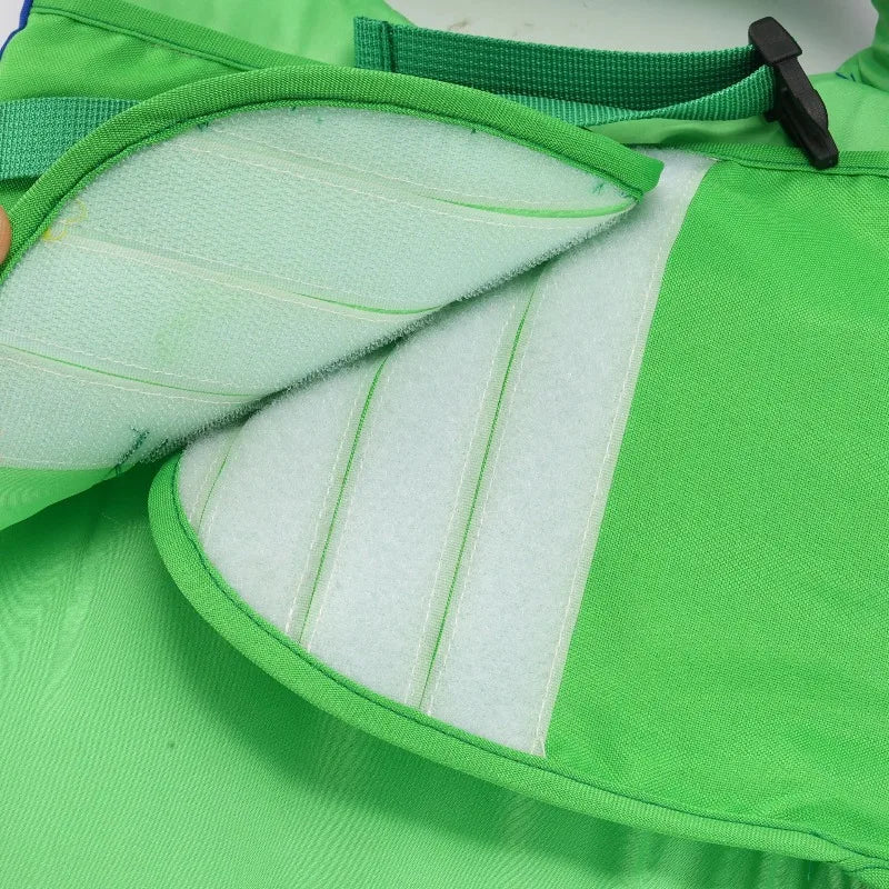 Pet Swimming Life Jacket Safety Vest For Dogs Swim Adjustable in Pool Surfing Drifting Dog Clothes Life Rescue Vest With Tail