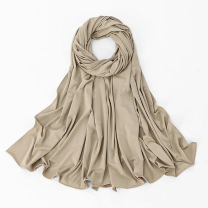 New Muslim Women Hijab Liquid Jersey Scarf Ramadan Headwraps Shawls Islam Headscarves Muslim Fashion Islam Shawl ﻿180*60cm