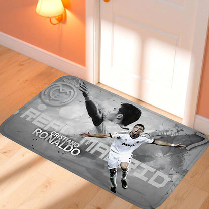C-CristianoS R-Ronaldo CR7 Doormat Kitchen Rugs for Bedroom Front Door Mat Non-slip Pad Room Decoration Motorcycle Carpet Home
