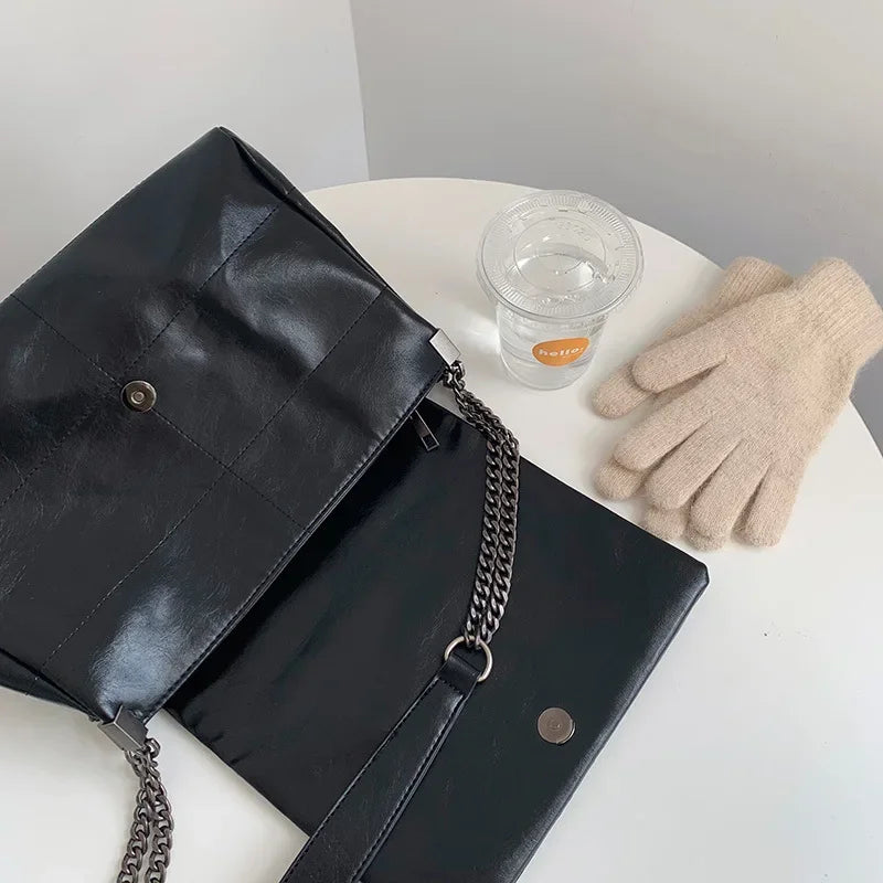 High Quality Women Pu Leather Shoulder Bag Fashion Designer Ladies Messenger Bags New Luxury Female Large Capacity Crossbody Bag