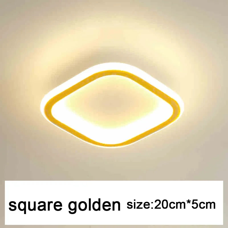 LED Strip Aisle Ceiling Lights Modern Minimalist Living Room Lamps For Balcony Entrance Staircase Home Decor corridor lamp