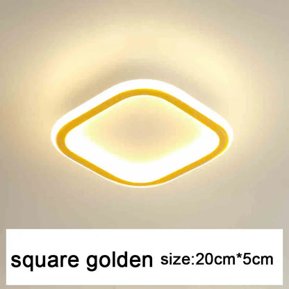 LED Strip Aisle Ceiling Lights Modern Minimalist Living Room Lamps For Balcony Entrance Staircase Home Decor corridor lamp