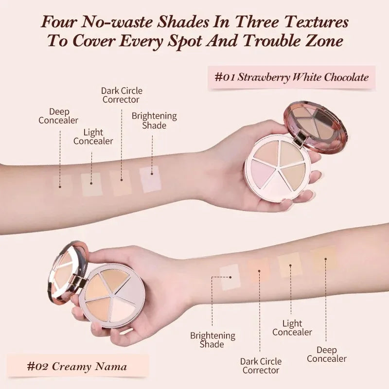 Flower Knows SWEETIE BEAR Makeup Box Gift Set All In One Perfume Shimmer Eye Shadow Palette Blush Lip Jelly Box 10 PCS
