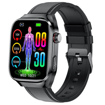 TK16 Smart Watch Men 2.04 Inch Amoled Bluetooth Call AI Voice ECG Health Monitoring SOS Sports Fitness Tracker Women Smartwatch