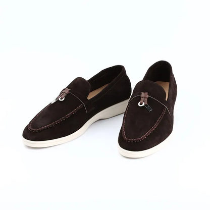 Not Logo Wholesale Women's Summer Round-Toe Rubber Stitching Adult Flats Sneakers