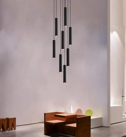 Modern home decor led lights pendant light lamps forstaircase Chandeliers for living room hanging light indoor lighting
