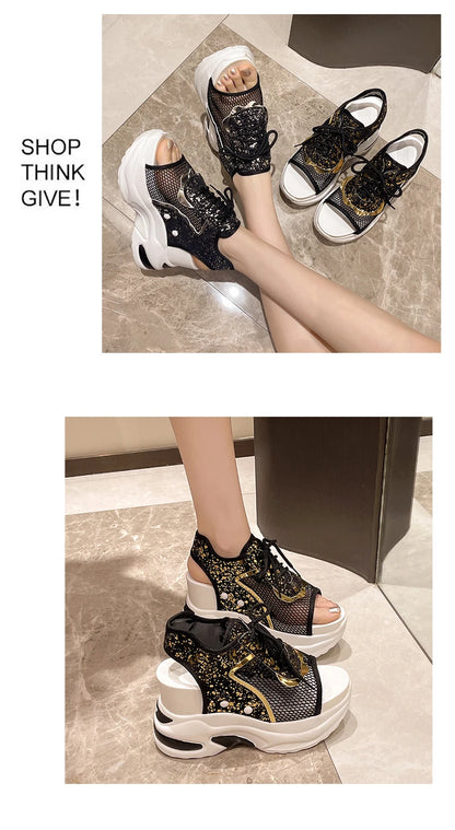 Platform Shoes Woman Sandal Roman Women Sports Sandals Fashion Sneakers Comfortable Wedge Luxury Designer Elegant Summer 2026