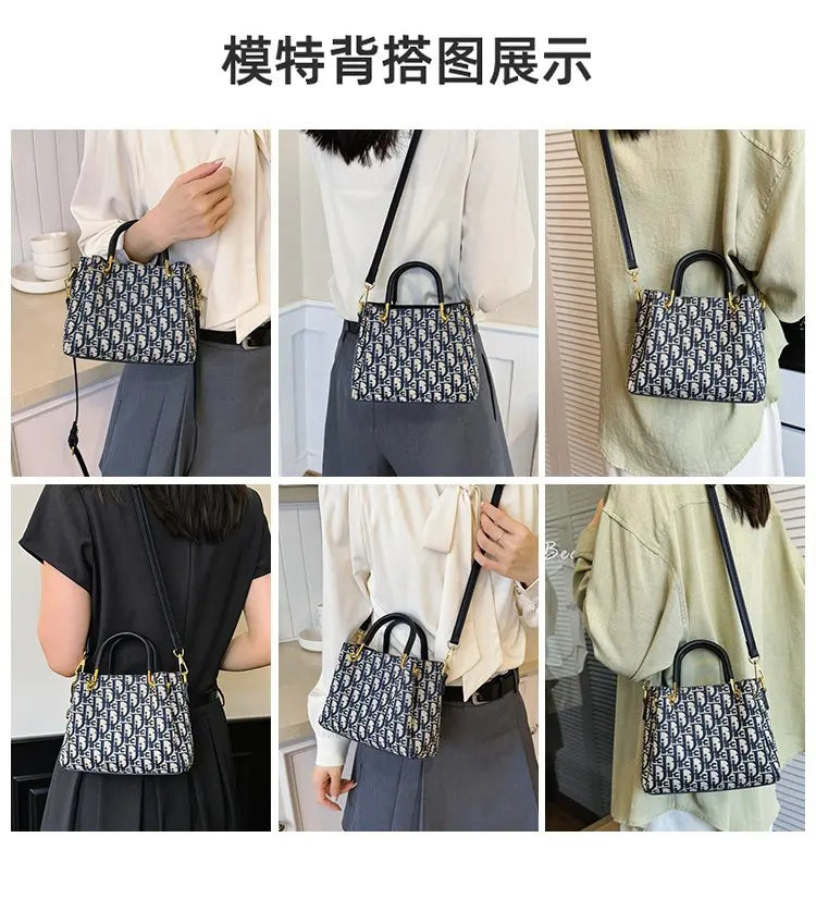 Elegant Ladies Tote Bag Handbags Leather By Luxury Brand Famous Designer Popular Classic For Women Fashion
