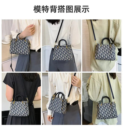 Elegant Ladies Tote Bag Handbags Leather By Luxury Brand Famous Designer Popular Classic For Women Fashion