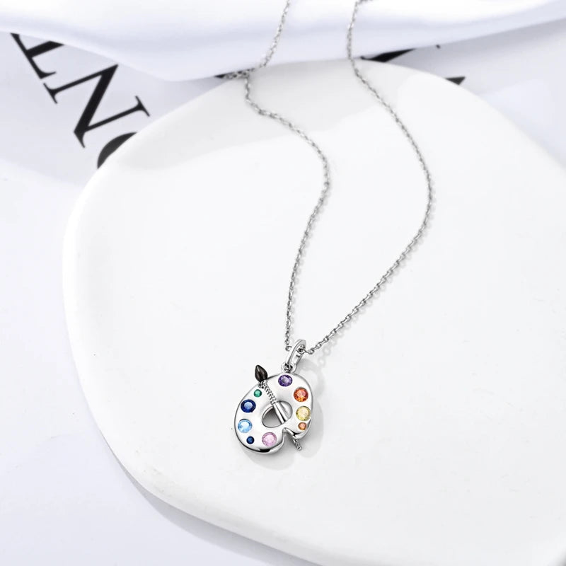 925 Sterling Silver Luminous Firefly Heart Shaped Zircon Pendant Necklace For Women Fashion Anniversary Birthday Jewelry Gifts