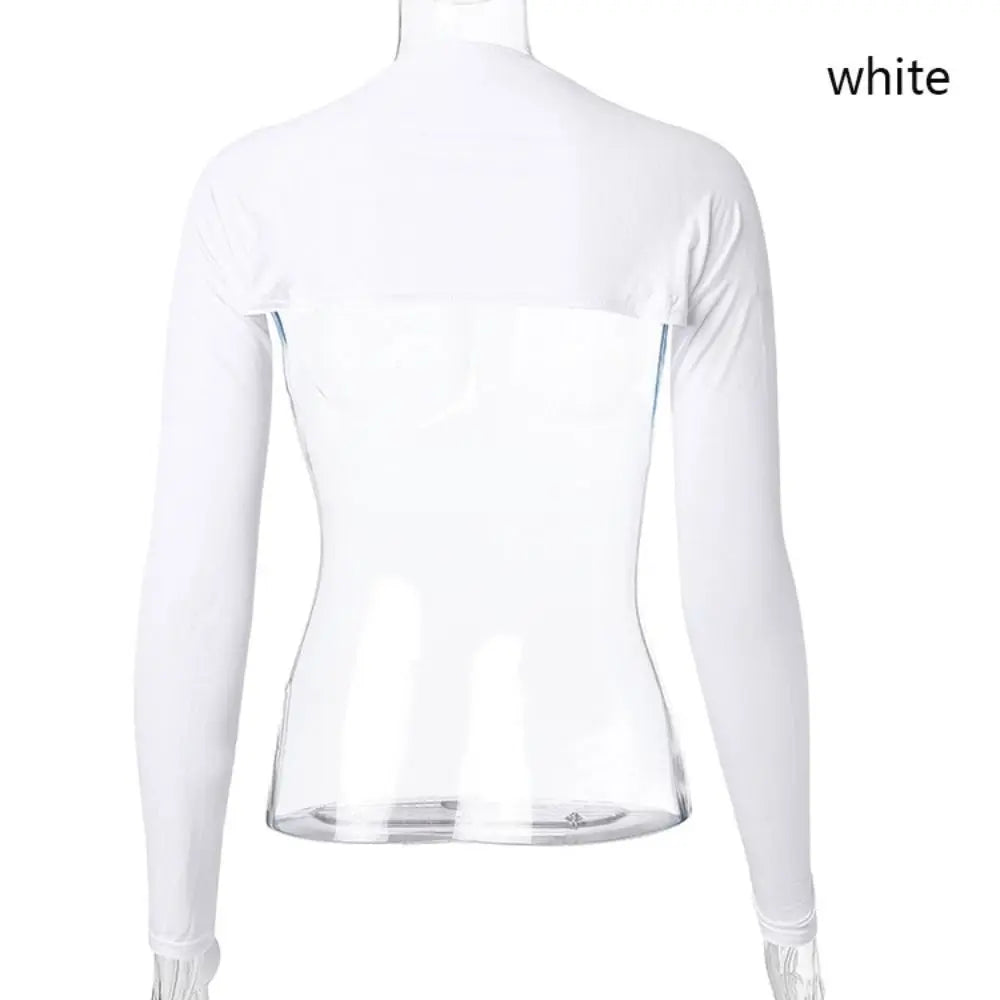 Undershirt Arm Sleeves Shawl Islamic Long Shoulder Sleeves Soft Modal Crop Top Stretchy Muslim Arm Cover Shrug Women