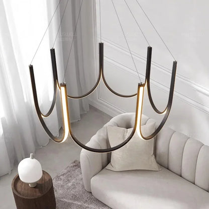 Modern Home Decor Led Lights Pendant Light Lamps for Living Room Led Chandeliers for Dining Room Hanging Light Indoor Lighting