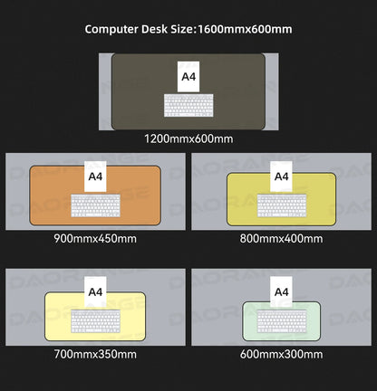 Multi Size Wool Felt Mouse Pad Office Computer Desk Protector Mat Keyboard Non-slip Mat Laptop Table Cushion Gaming Accessories