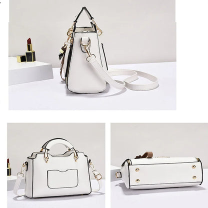 New women bag Fashion Shoulder bags handbag  for women 2025  Handbags leather Printed monogram single shoulder straddle bag