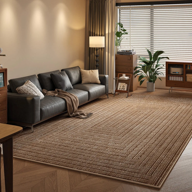 Large Area Carpet For Living Room Rug Bedside Bedroom Floor Mat Loop Pile TPR Non-Slip Waterproof Rugs 카페트 거실 대형 Alfombra Salón
