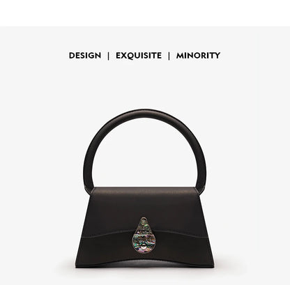 2026 WOMEN'S NEW BAG CASUAL FASHION LUXURY ORIGINAL STYLISH GENUINE LEATHER HANDBAG SHOULDER PURSE DESIGNER FEMALE K GOLD