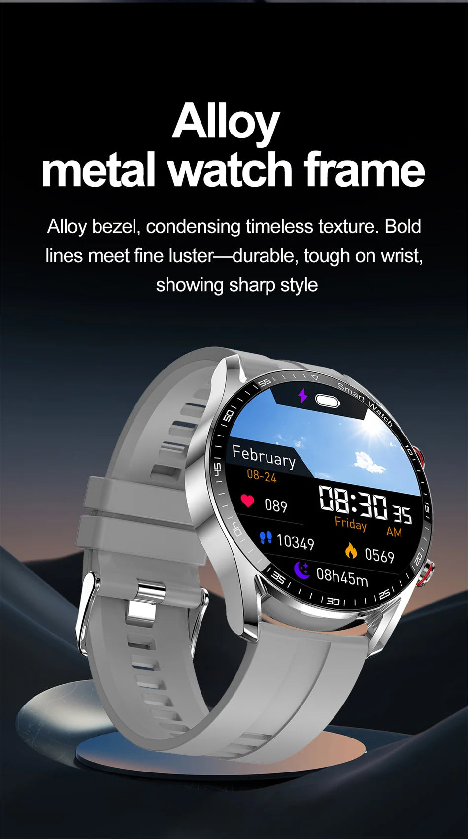 2025 New Business Smart Watch Men Bluetooth Call 1.53-inch AMOLED HD Display Multi-Sport Modes Heart Rate Monitor Smartwatch Man