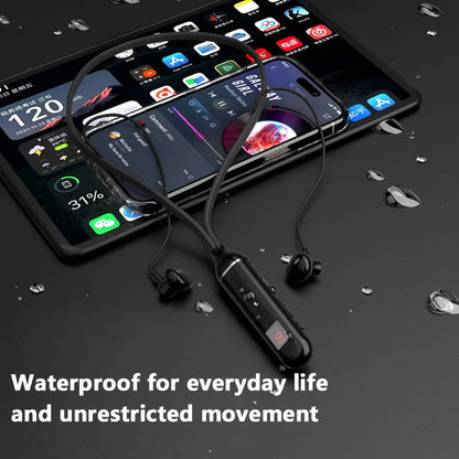 Neck-mounted Bluetooth Headphones Bluetooth 5.4 Low-latency For Gaming And Music Dual-mode Card Slot TF Card Headphones NEW