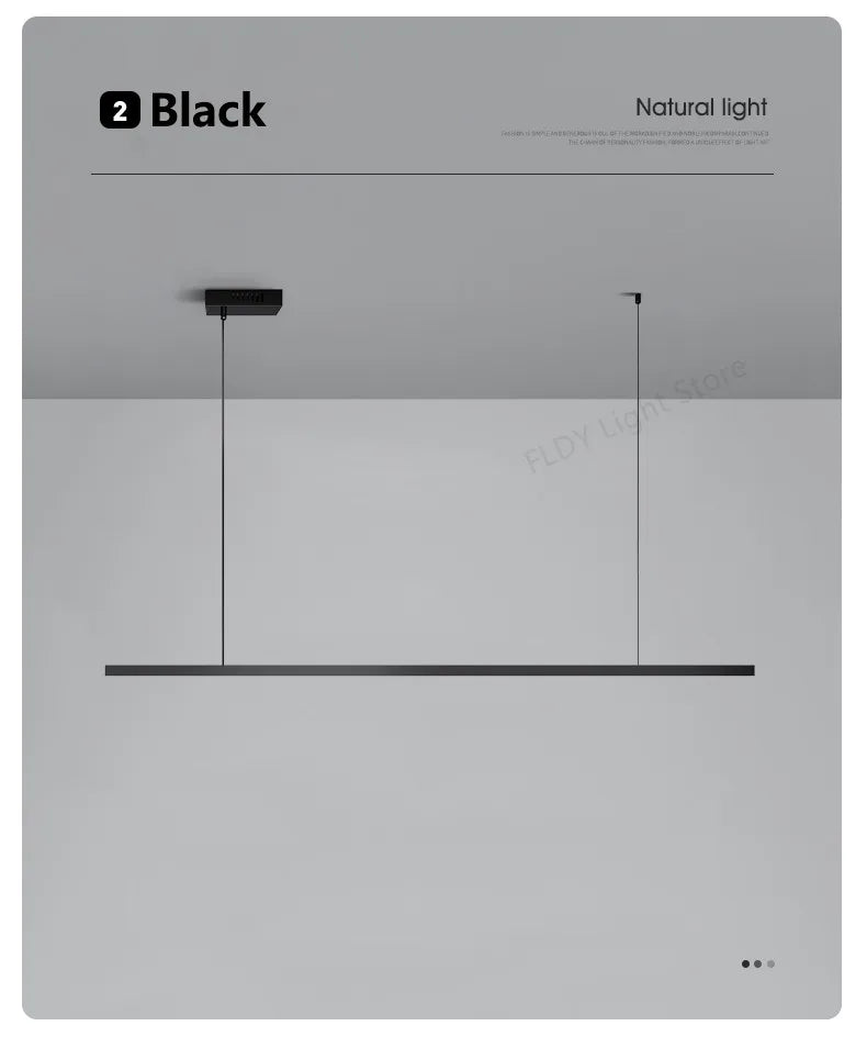 Pendant lights restaurant lights Nordic modern minimalist office long bar dining room chandeliers kitchen lamps LED Chandelier