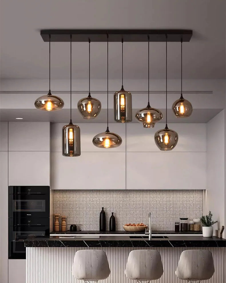 Modern home decor led lights pendant light lamps for living room Chandeliers for dining room hanging light indoor lighting