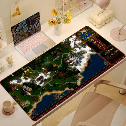 H-Heroes of M-Might and Magic 3 Mouse Pad Non-slip Thickened MousePad Large Writing Lockedge Office Student Gaming Cushion