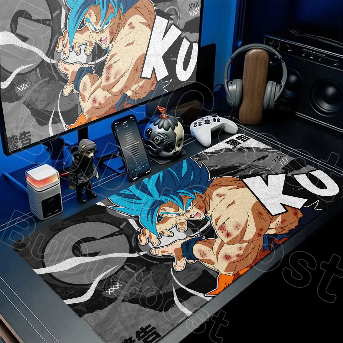 Dragon Ball Goku Anime Rubber Mousepad Speed XXL Gamer Laptop Stitch Edge Keyboard Mat Washable Durable Office Desk Pad Boy Gift