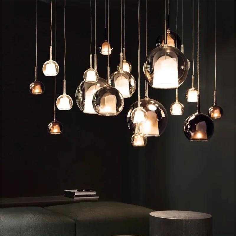 Modern Home Decor LED Lights Pendant Light Lamps For Living Room Chandeliers For Dining Room Hanging Light Indoor Lighting