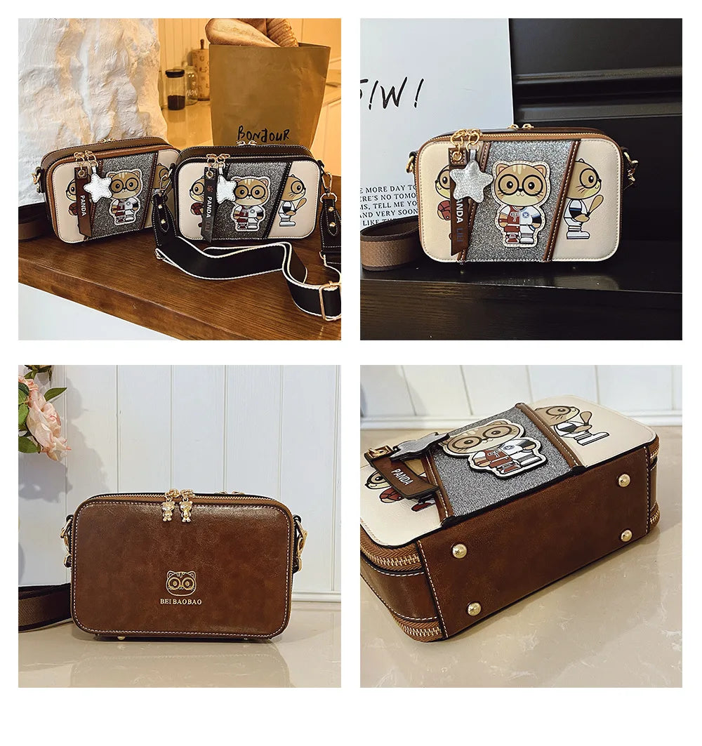 Luxury Crossbody Bags for Women New High Quality Soft Leather Samll Shoulder Bag Designer Casual Messenger Bags Sac A Main