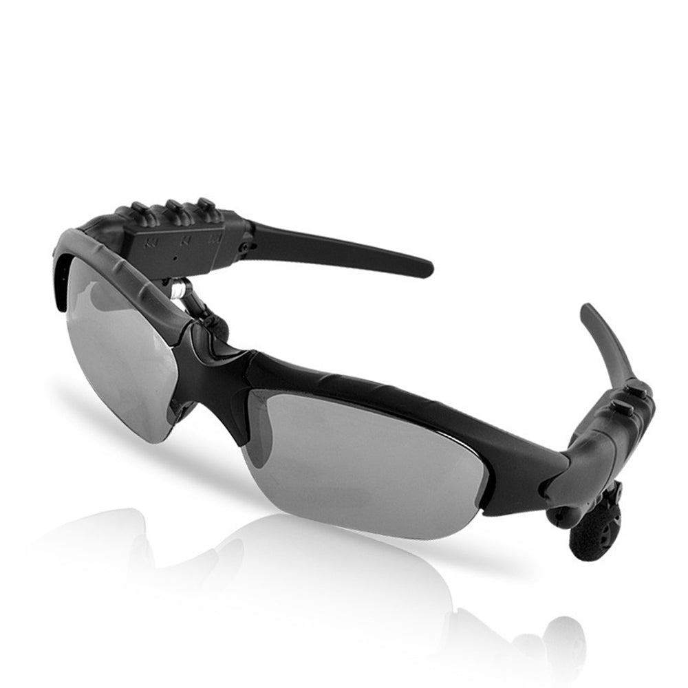 Stereo Earphones Wireless Headset with Mic Polarized Glasses Sunglasses for Driving Cycling Sports Noise Reduction Headphones