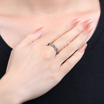 925 Sterling Silver Three-Ring Stackable Ring for Women Simple Fashion Design Fine Jewelry Perfect for Birthday Party Gift 2026
