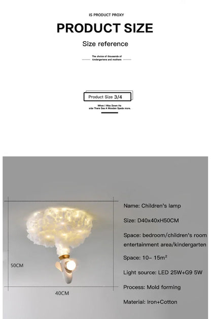 2025 Rocket Astronaut Ceiling Light For Bedroom Study Kids Nursery Modern Creative Led Cloud Led Lights Boys Children Room Light