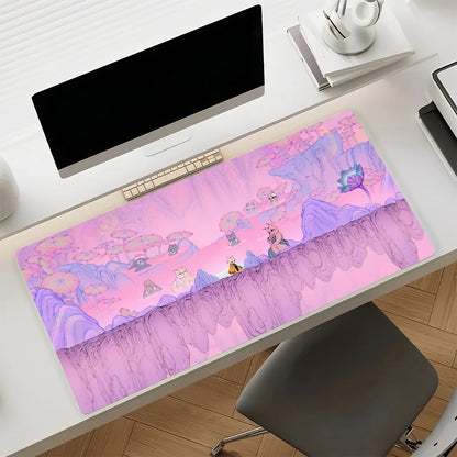 Game Nine S-Sols Mouse Pad Non-slip Rubber Gamer Balance Computer Mat Decoracion Deskmat Laptop Office Large