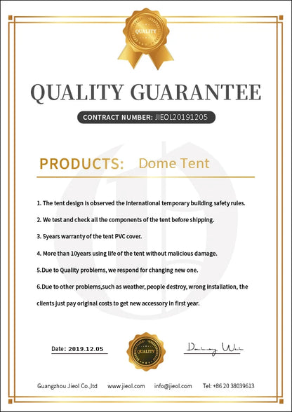 Luxury PVC Geodesic Dome Tent for Outdoor Glamping for Families on Vacation Events Camping in Iceberg Surroundings