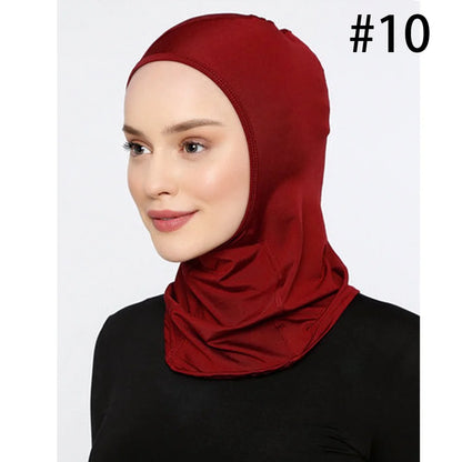 Islamic Modal SPORT Silk Hijab Abaya Hijabs For Woman Abayas Women Jersey Turbans Satin Head Scarf Muslim Instant Head Wrap