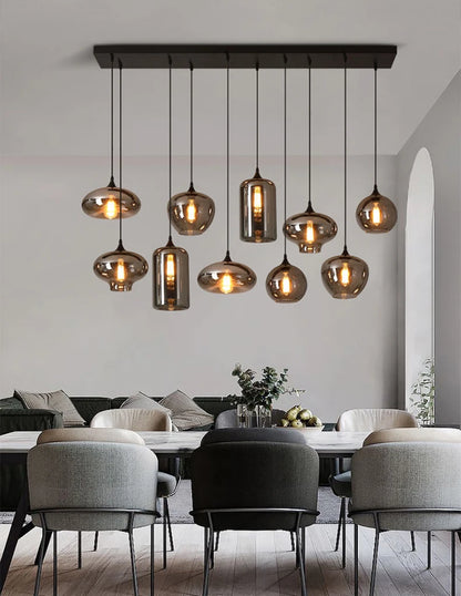 Modern Home Decor Ring LED Lights Pendant Light Lamps for Living Room Chandeliers for Dining Room Hanging Light Indoor Lighting