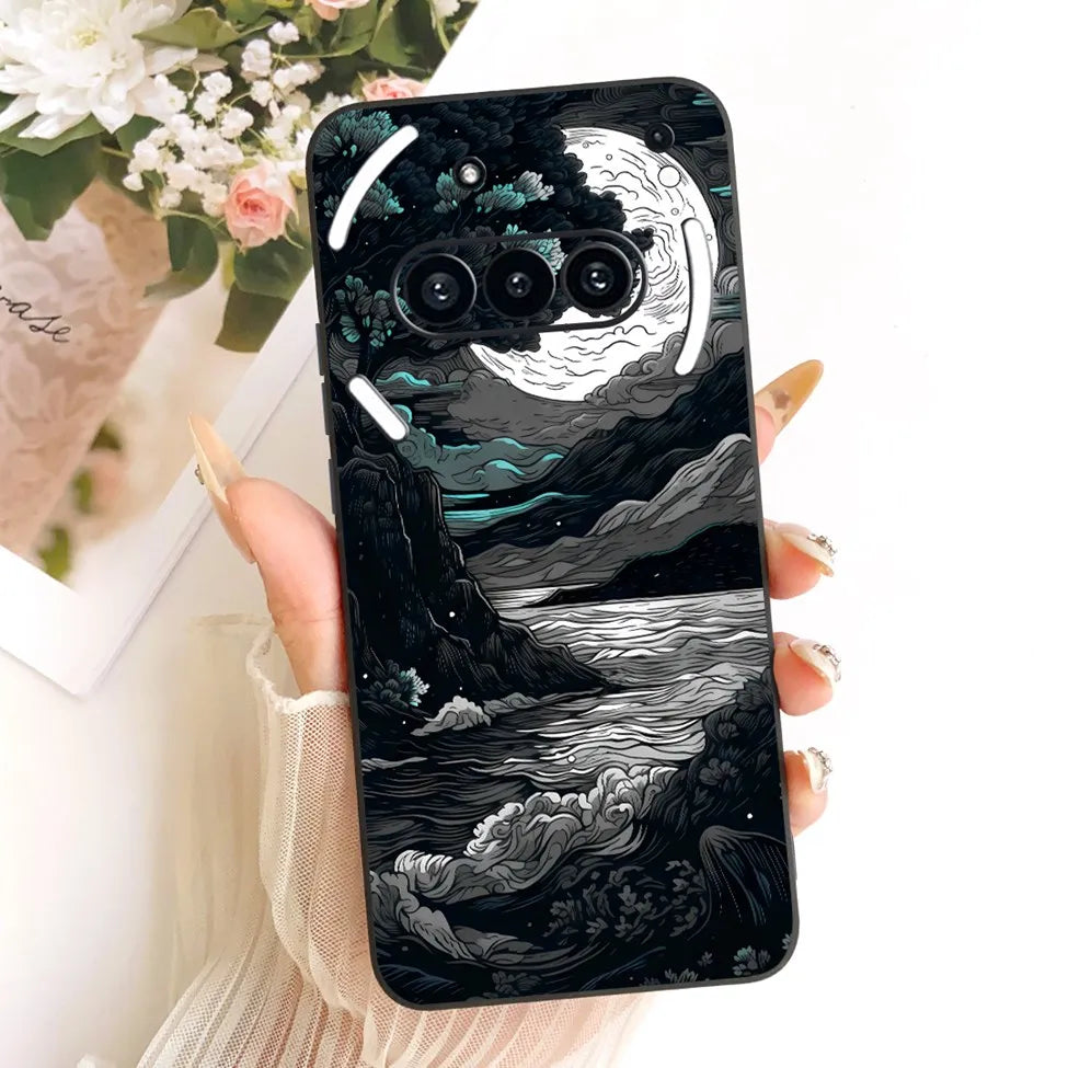 Casing For Nothing Phone (3a) A059 Cover For Nothing Phone 3a Case Silicone Cute Cat Fashion Butterfly Funny Painted