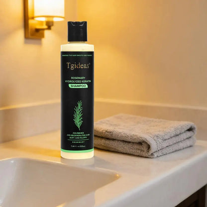 Rosemary Hair Growth Shampoo Organic Rosemary Oil Deeply Nourish Hair Follicles Promote Scalp Blood Circulation Reduce Hair Loss