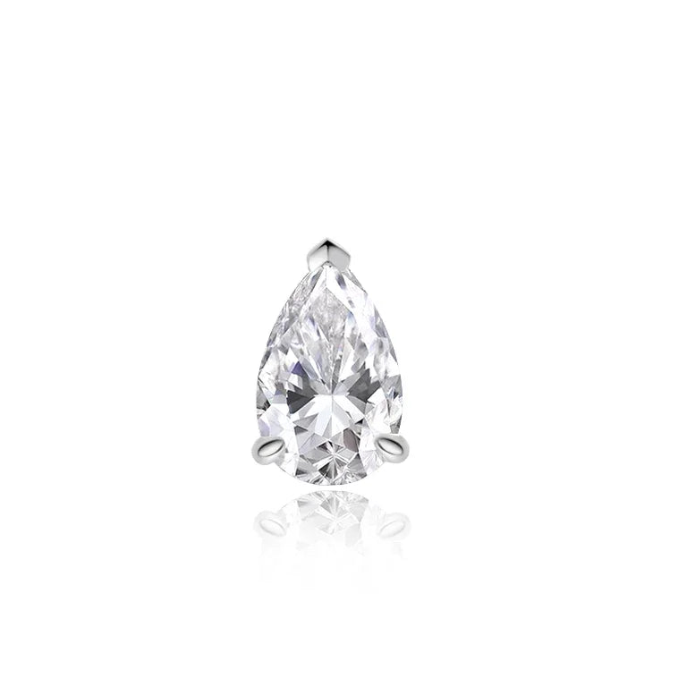 GRA Certified 3/4/5Carat Waterdrop Moissanite Collar Necklace For Women S925 Silver Pear Cut Solitaire Diamond Omega Necklace