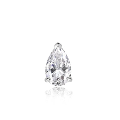 GRA Certified 3/4/5Carat Waterdrop Moissanite Collar Necklace For Women S925 Silver Pear Cut Solitaire Diamond Omega Necklace