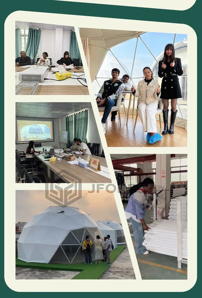 Luxury Geodesic Dome Tent For Glamping Resort Outdoor Hotel Business Custom Modular Accommodation With Premium Design