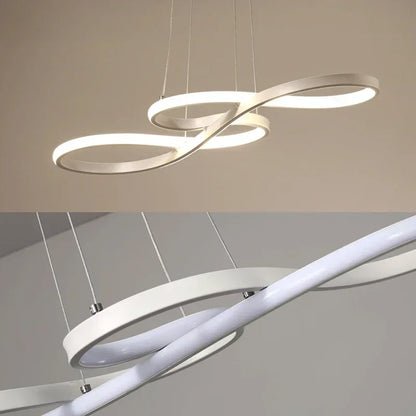 Room Decor LED Hanging Lights Modern Kitchen Island Pendant Lights Bar Table Dining Kitchen Led Remote Dimming Cord Pendant Lamp