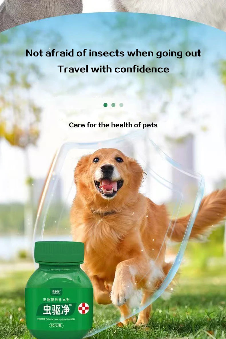 Chicken, duck, pig, cow, pet dog, cat, internal and external deworming, roundworm, tick, hookworm, tapeworm, plant essence